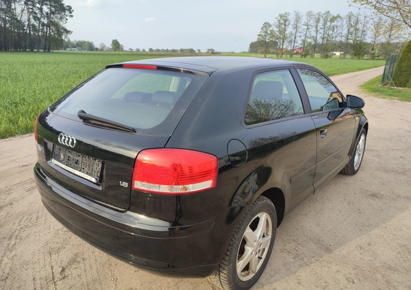 Audi A3 cena 15900 przebieg: 189230, rok produkcji 2007 z Rakoniewice małe 46